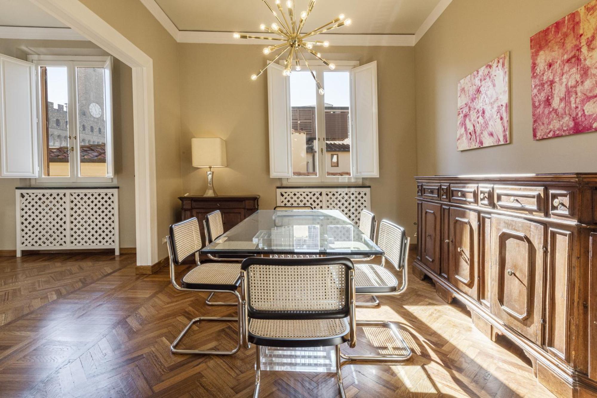 Penthouse In Piazza Della Signoria Duomo View Leilighet Firenze Eksteriør bilde