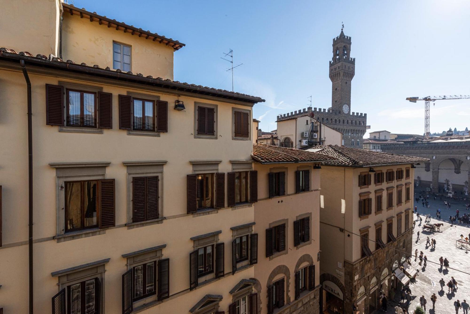 Penthouse In Piazza Della Signoria Duomo View Leilighet Firenze Eksteriør bilde